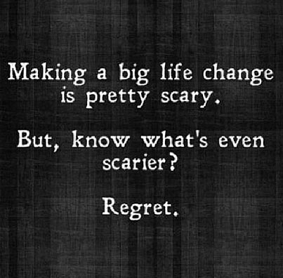 regret picture quote