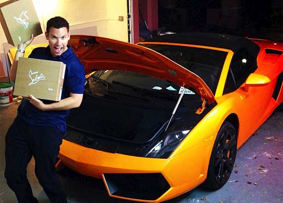 Timothy Sykes Lamborghini